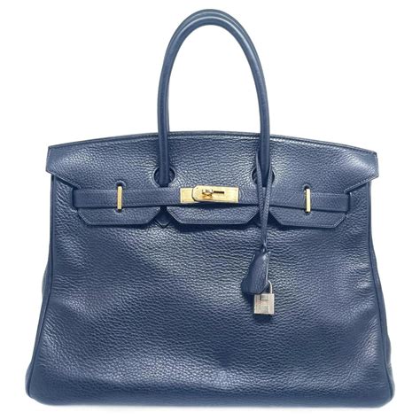 hermes birkin bag 35cm blue|hermes birkin bag price.